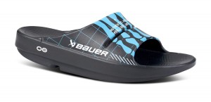 Oofos OOahh Limited Slide Sandal Bauer Skeleton | 37206-GOJL
