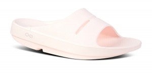 Oofos OOahh Slide Sandal Pink | 24389-PQGD