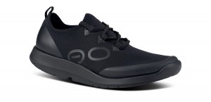 Oofos OOmg Sport LS Low Shoe Black | 17403-RGVI