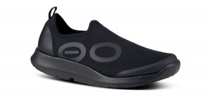 Oofos OOmg Sport Low Shoe Black | 62719-CLTN
