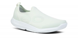 Oofos OOmg Sport Low Shoe White / Grey | 47932-SQIU